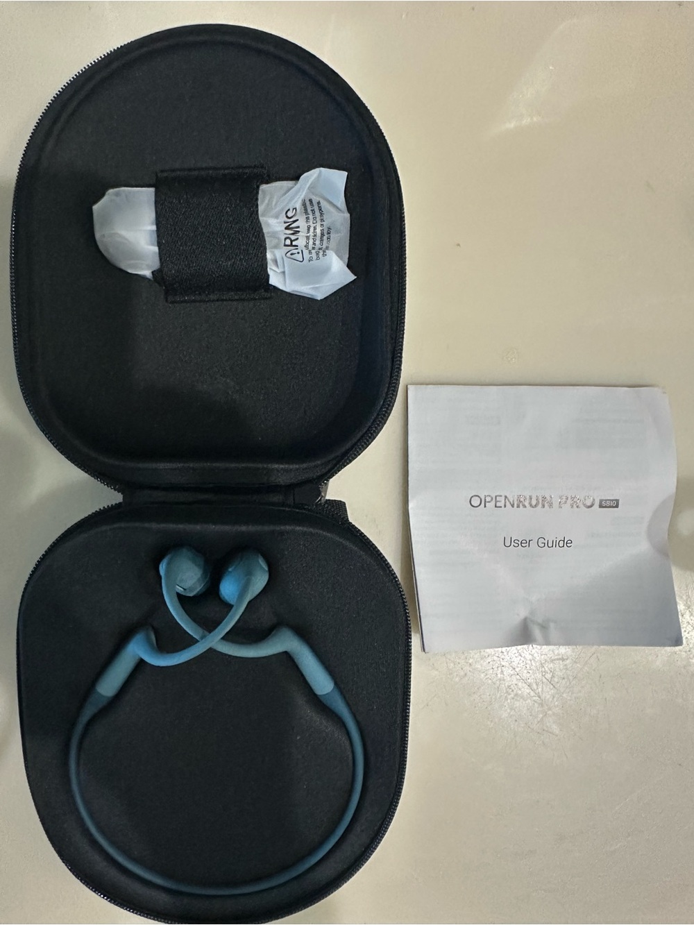 Wireless Neckband Headphones — Blue